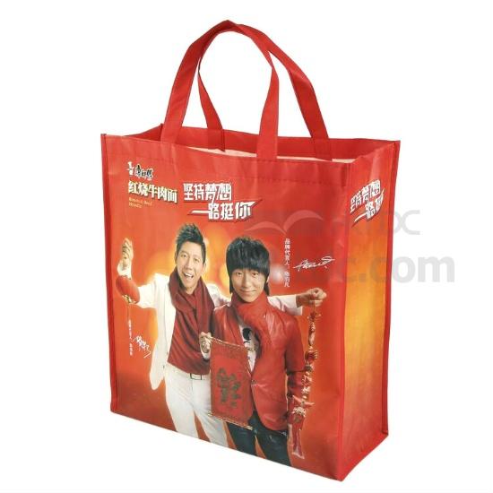 Master Kong Instant Noodles Customized Advertising Logo Eco Reusable Non-Woven Tote Bag