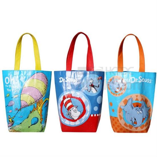 Color Printing Glossy Lamination Non-Woven Recyclable Shopping Bag