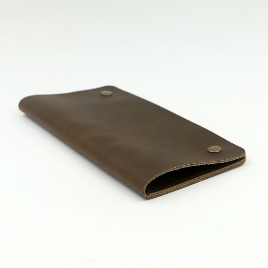 Gentle Men's Real Leather Long Wallet / Purse
