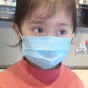 Designed Colorful 3Ply Disposable Child Masks with Earloop